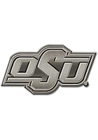 Oklahoma State Cowboys Metal Car Emblem - Orange