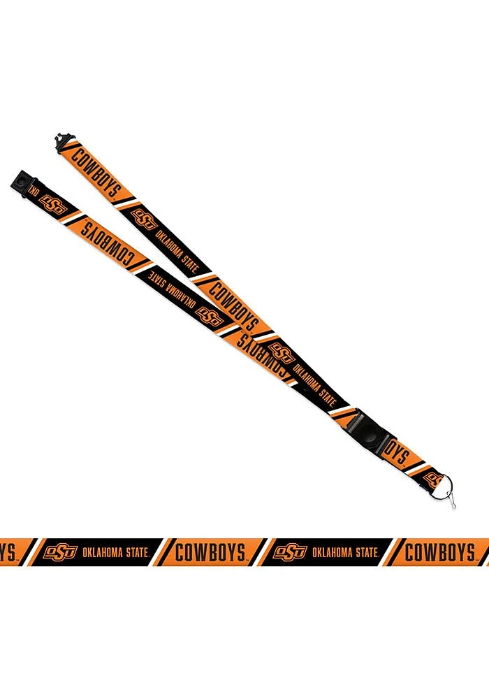 Oklahoma State Cowboys Detachable Lanyard - Orange