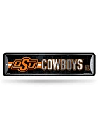 Oklahoma State Cowboys Metal Street Sign