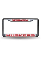 Nebraska Cornhuskers Huskers License Plate Frame - Red