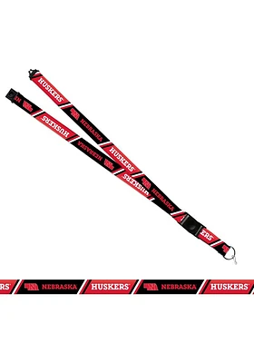 Nebraska Cornhuskers Stripe Lanyard