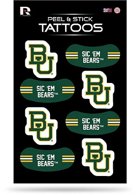 Baylor Bears 8pk Peel and Stick Tattoo