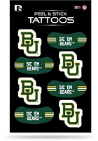 Baylor Bears 8pk Peel and Stick Tattoo