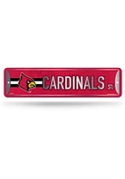 Louisville Cardinals Metal Sign