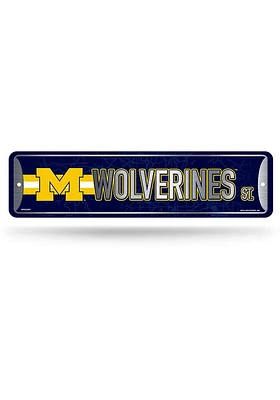 Michigan Wolverines Metal Sign