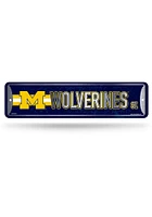 Michigan Wolverines Metal Sign