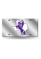 Tarleton State Texans Laser Cut Car Accessory License Plate