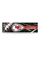 Kansas City Chiefs 3x12 Bumper Sticker