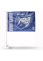 Penn State Nittany Lions Black Pole Car Flag - Blue