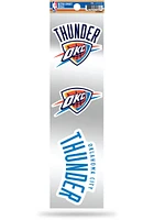 Oklahoma City Thunder 3pc Retro Spirit Auto Decal - Blue
