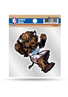 Oklahoma City Thunder 4x4 Mascot Auto Decal - Blue