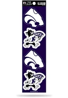 K-State Wildcats Quad Auto Decal - Purple