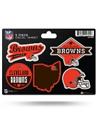 Cleveland Browns 5pc Stickers