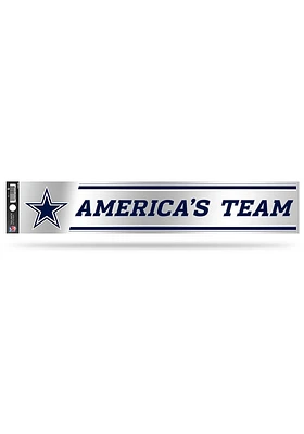 Dallas Cowboys 3x17 Tailgate Auto Decal - Blue