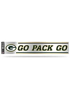 Green Bay Packers 3x17 Tailgate Auto Decal - Green