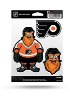 Philadelphia Flyers Gritty Triple Spirit Auto Decal - Black