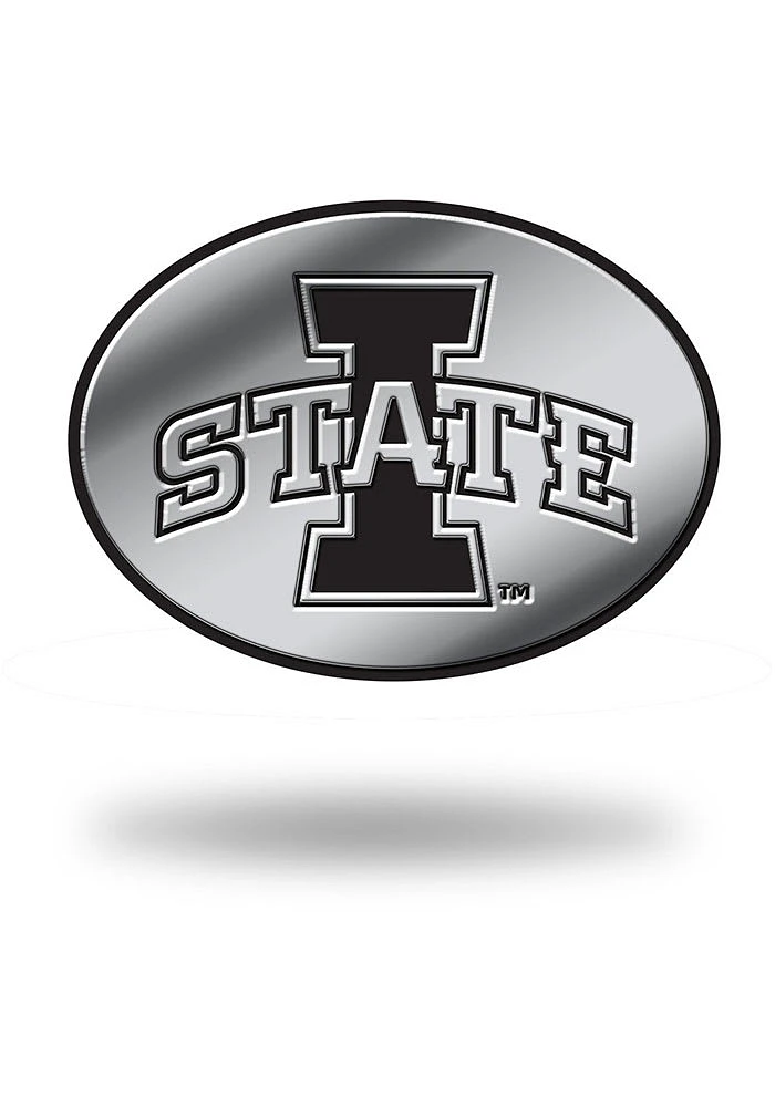 Iowa State Cyclones Plastic Molded Car Emblem - Cardinal