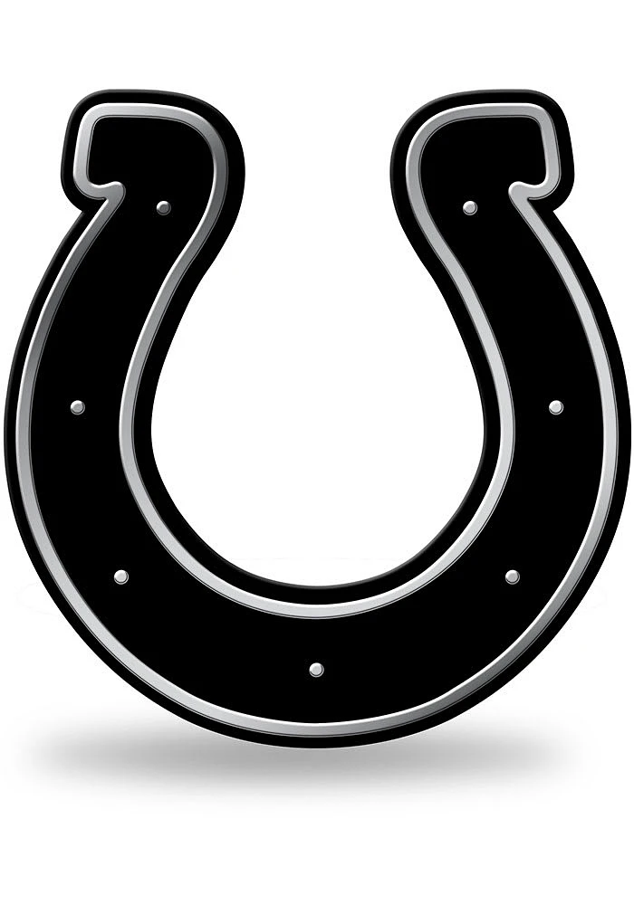 Indianapolis Colts Plastic Molded Car Emblem - Blue