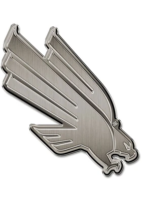 North Texas Mean Green Metal Car Emblem - Green