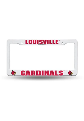 Louisville Cardinals Plastic License Plate Frame - Red