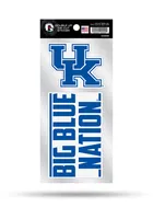 Kentucky Wildcats Double Up Auto Decal - Blue