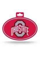 Red Ohio State Buckeyes Euro Decal