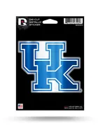 Kentucky Wildcats Metallic Auto Decal - Blue