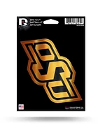 Oklahoma State Cowboys Metallic Auto Decal - Orange