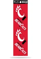 Cincinnati Bearcats Quad Auto Decal - Red