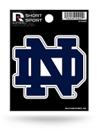 Notre Dame Fighting Irish Sports Auto Decal - Navy Blue