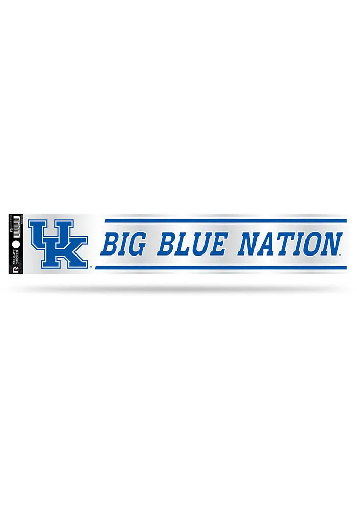 Kentucky Wildcats Tailgate Auto Decal - Blue