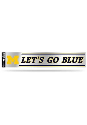 Michigan Wolverines Tailgate Auto Decal - Blue