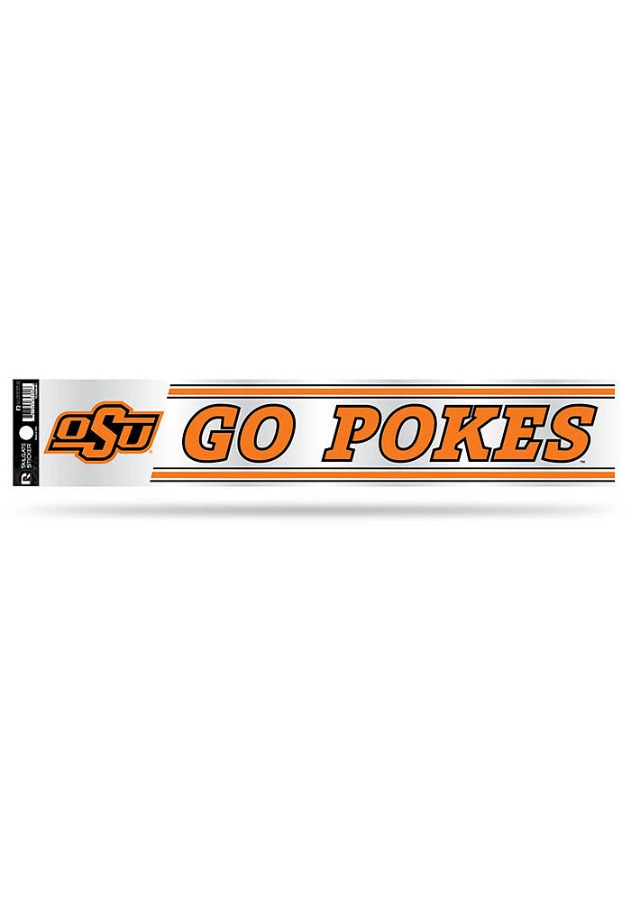 Oklahoma State Cowboys Tailgate Auto Decal - Orange