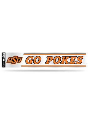 Oklahoma State Cowboys Tailgate Auto Decal - Orange