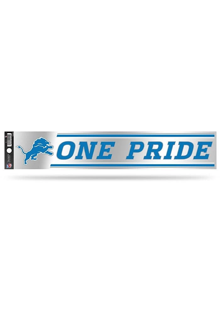 Detroit Lions Tailgate Auto Decal - Blue