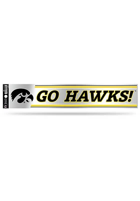Iowa Hawkeyes Tailgate Auto Decal - Yellow