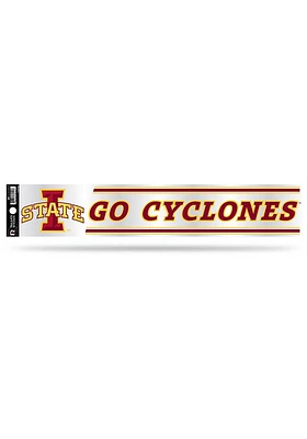Iowa State Cyclones Tailgate Auto Decal - Cardinal