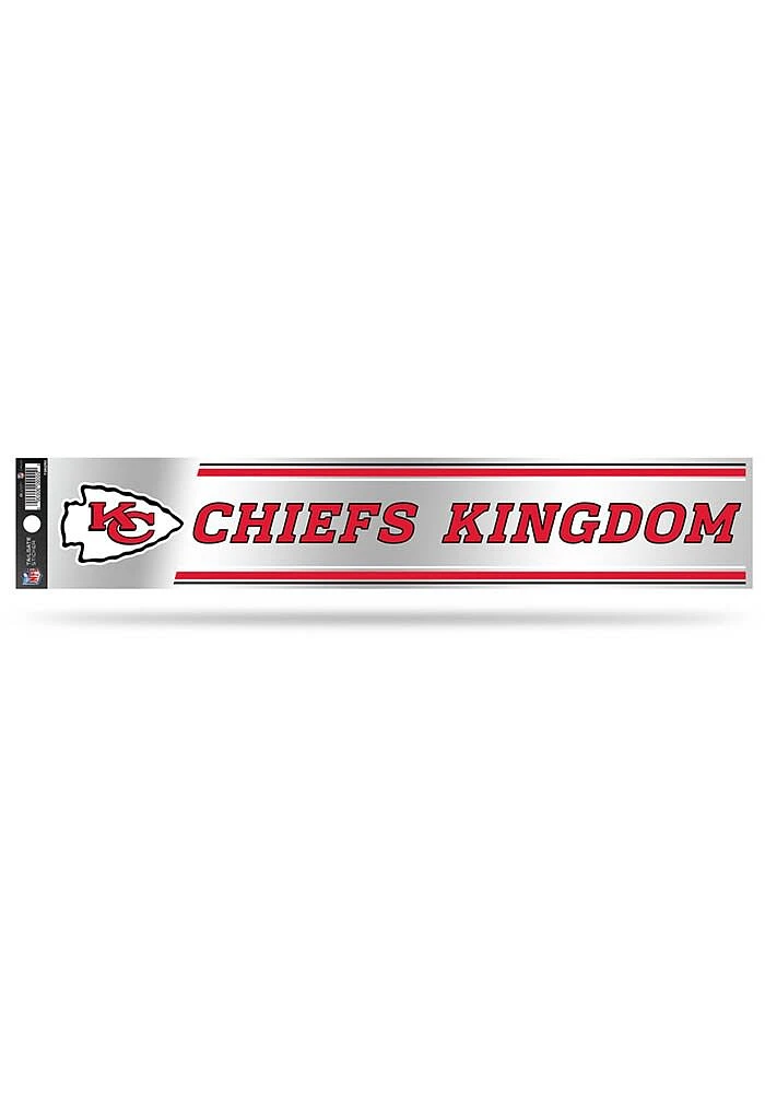 Kansas City Chiefs Tailgate Auto Decal - Red