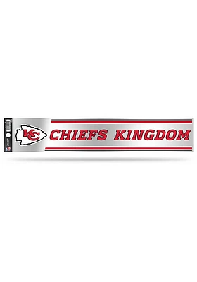 Kansas City Chiefs Tailgate Auto Decal - Red
