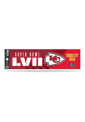 Kansas City Chiefs 2022 SB Bound Design Auto Decal - Red
