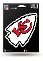 Kansas City Chiefs 5x7 Auto Decal - Red