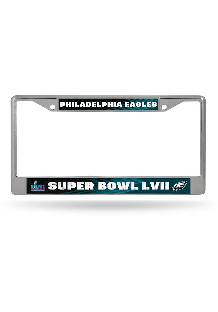 Philadelphia Eagles 2022 SB Bound License Plate Frame - Midnight Green