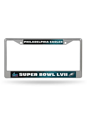 Philadelphia Eagles 2022 SB Bound License Plate Frame - Midnight Green