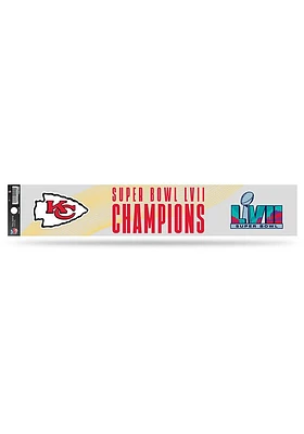 Kansas City Chiefs 2022 SB Champs Tailgate Auto Decal - Red