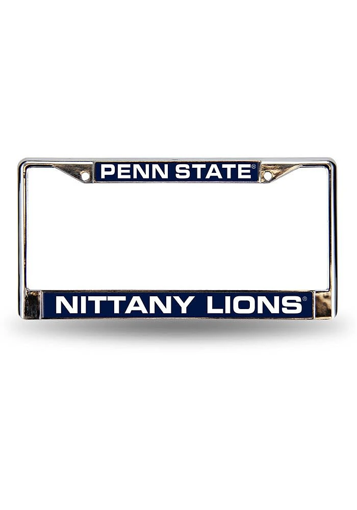 Penn State Nittany Lions Chrome License Plate Frame