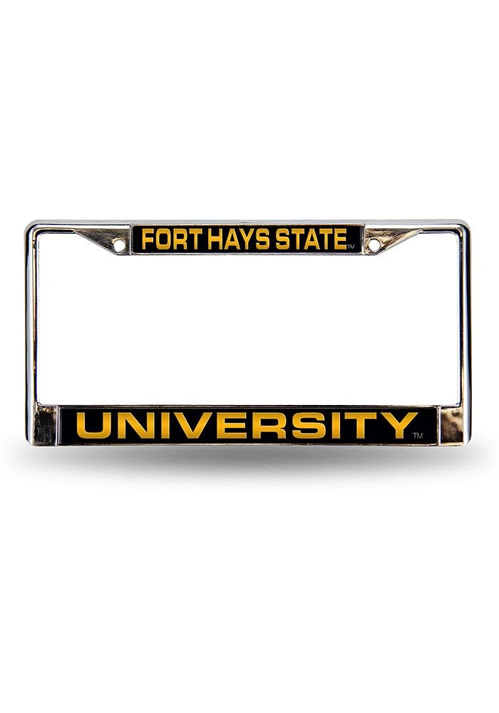 Fort Hays State Tigers Chrome License Frame