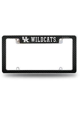 Kentucky Wildcats All Over Chrome License Plate Frame - Blue