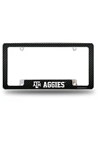 Texas A&M Aggies All Over Chrome License Plate Frame - Maroon