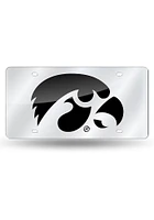 Iowa Hawkeyes Acrylic Car Accessory License Plate