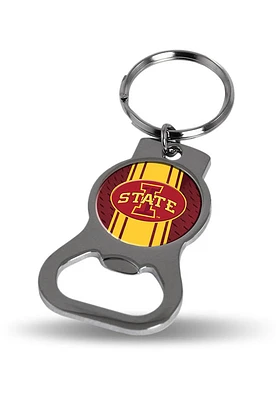 Iowa State Cyclones Bottle Opener Keychain